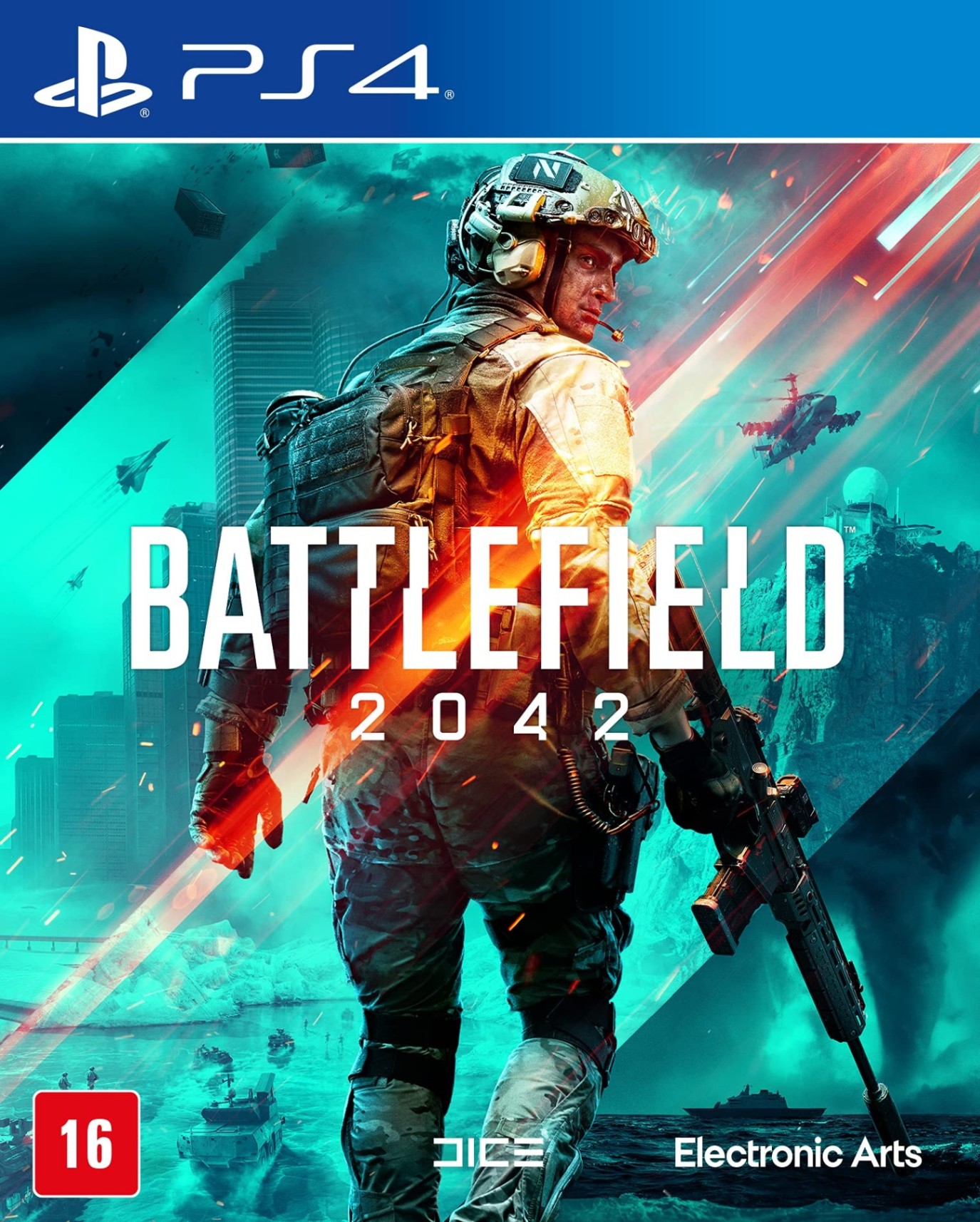 Battlefield 2042 - Edição Padrão - PS4 - Mídia Digital