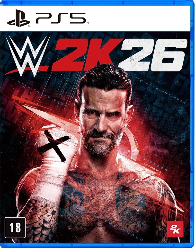 WWE 2K26 - PS5 - Edição Padrão - Mídia Digital