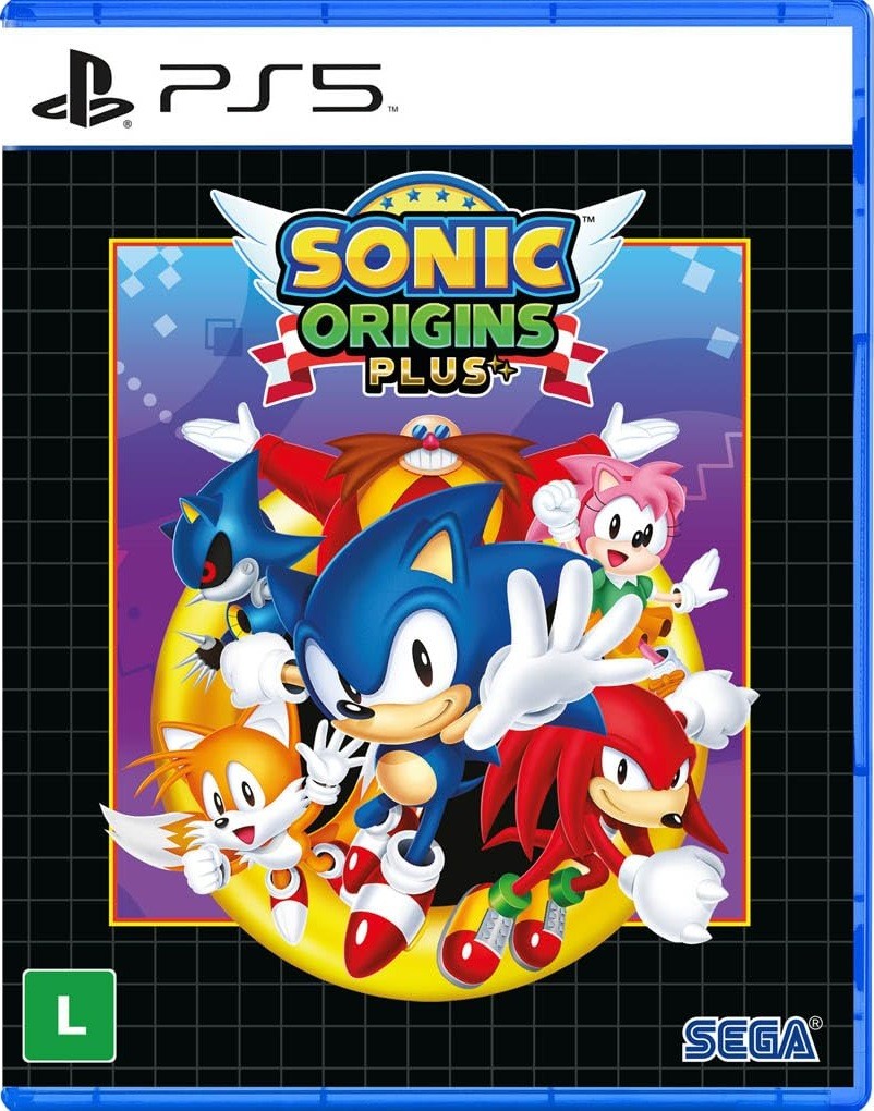 Sonic Origins - PS5 - Edição Padrão - Mídia Digital