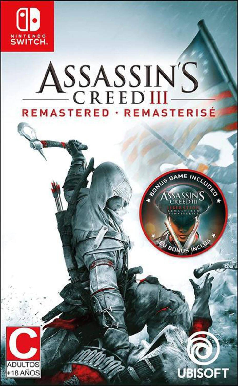 Assassin's Creed® III: Remastered - Mídia Digital - Nintendo Switch