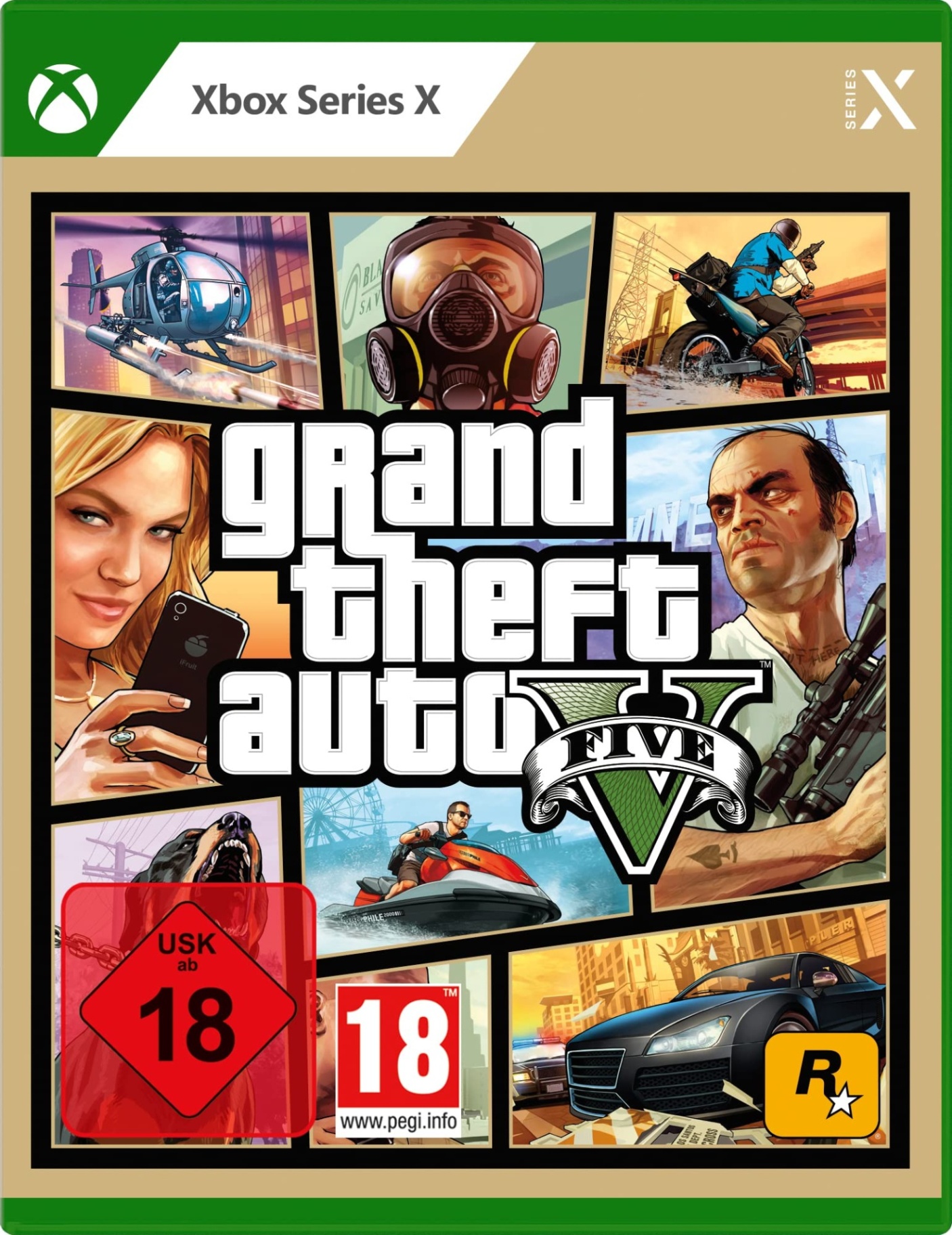 Grand Theft Auto V - MÍDIA PARENTAL XBOX ONE/SERIES SX