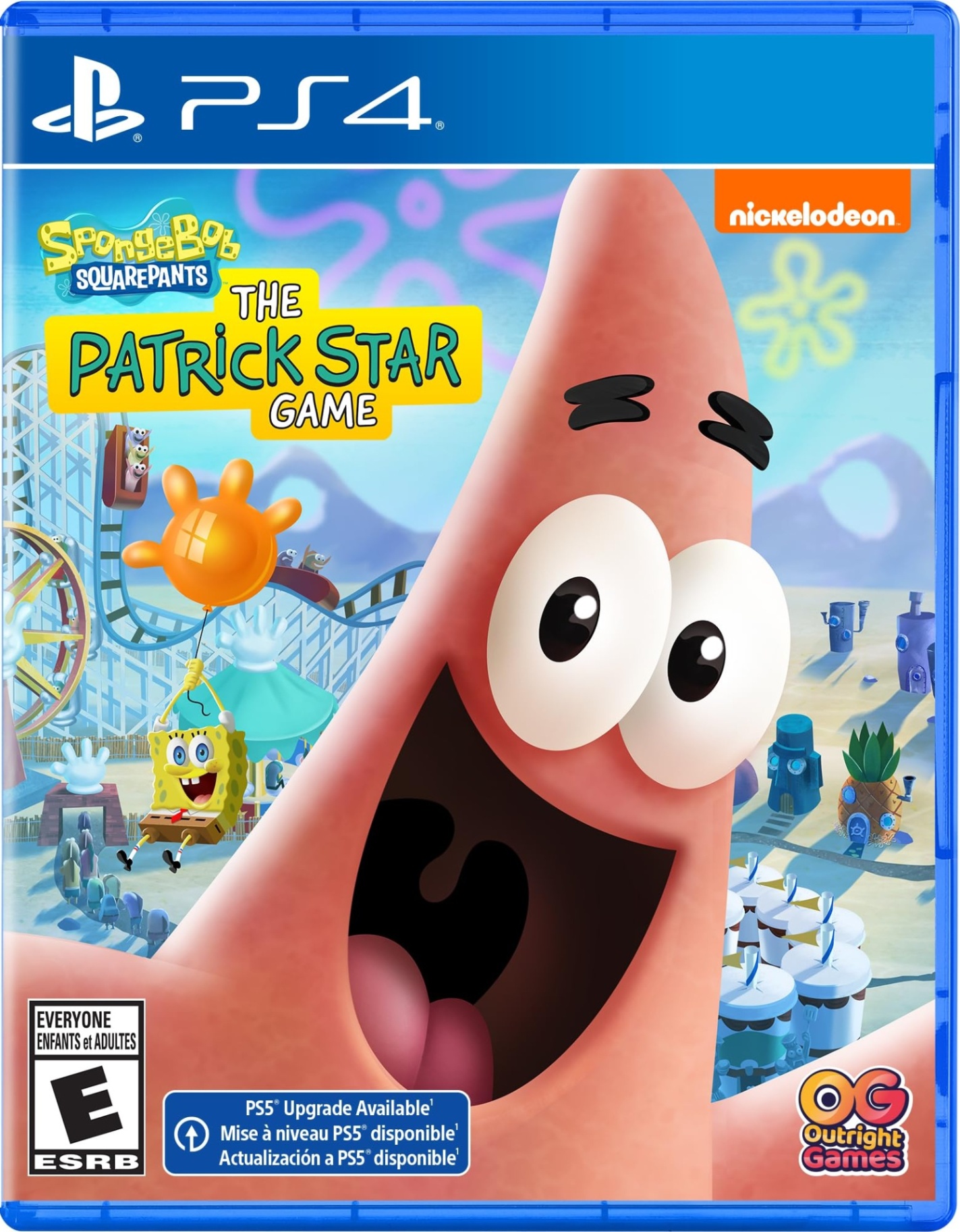 Bob Esponja: O Jogo do Patrick Estrela - PS4 - Edição Padrão - Mídia Digital
