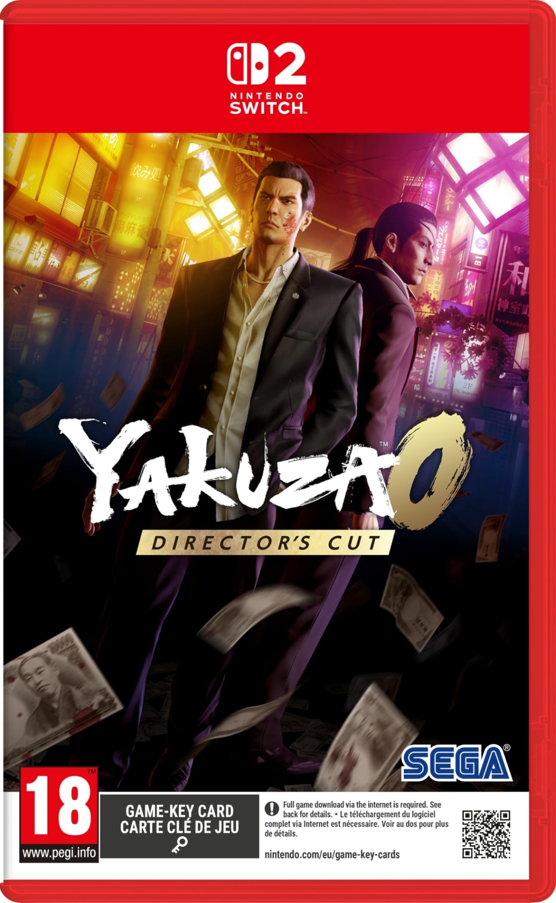 Yakuza 0 Director's Cut - Mídia Digital - Nintendo Switch 2