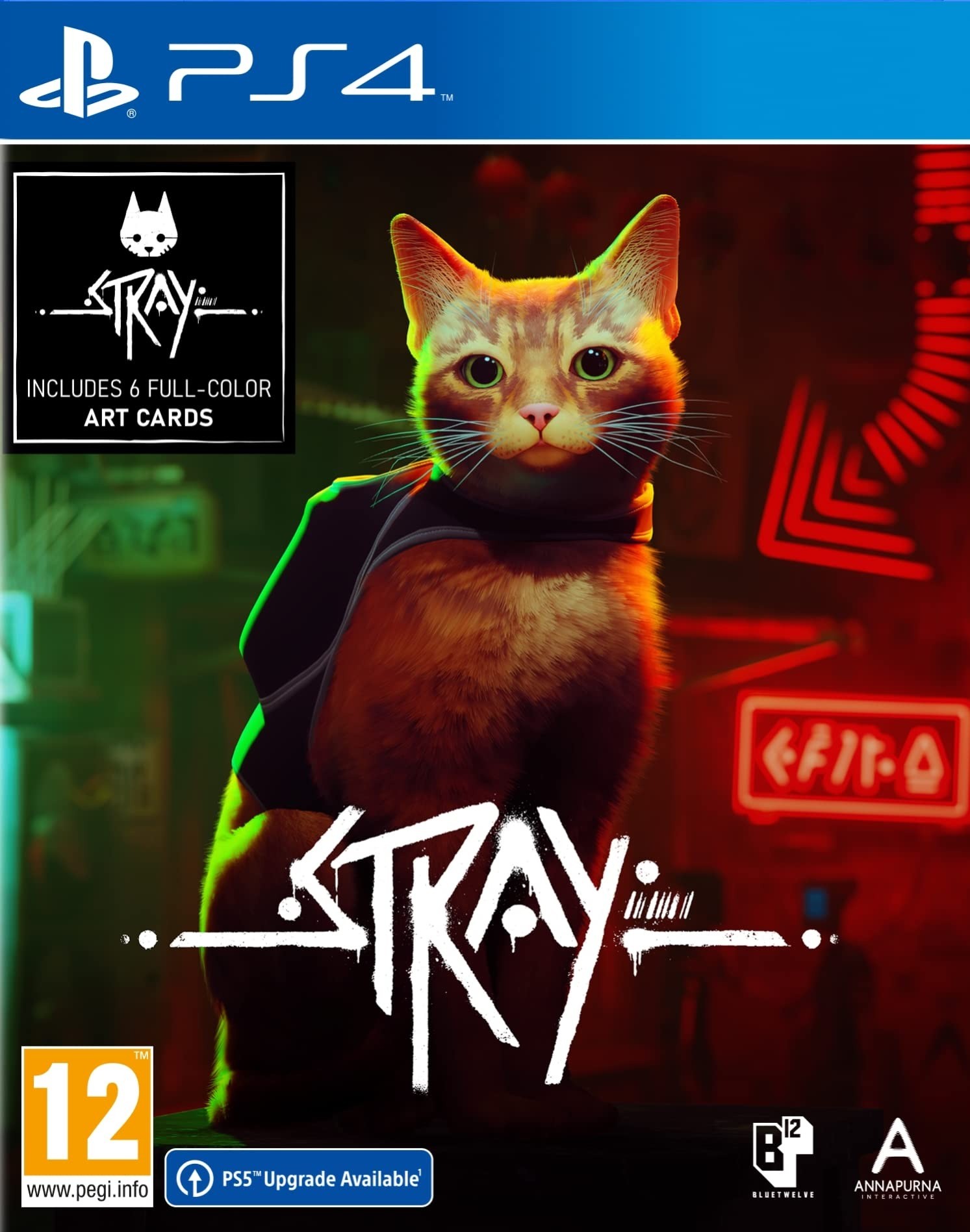 Stray - PS4 - Edição Padrão - Mídia Digital