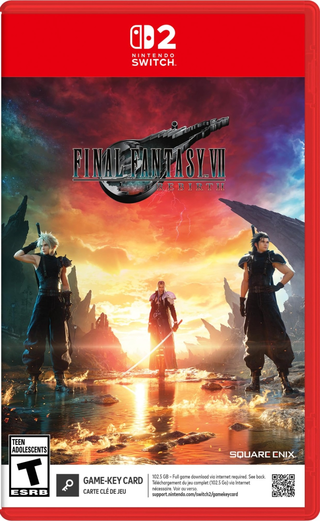 FINAL FANTASY VII REBIRTH - Mídia Digital - Nintendo Switch 2