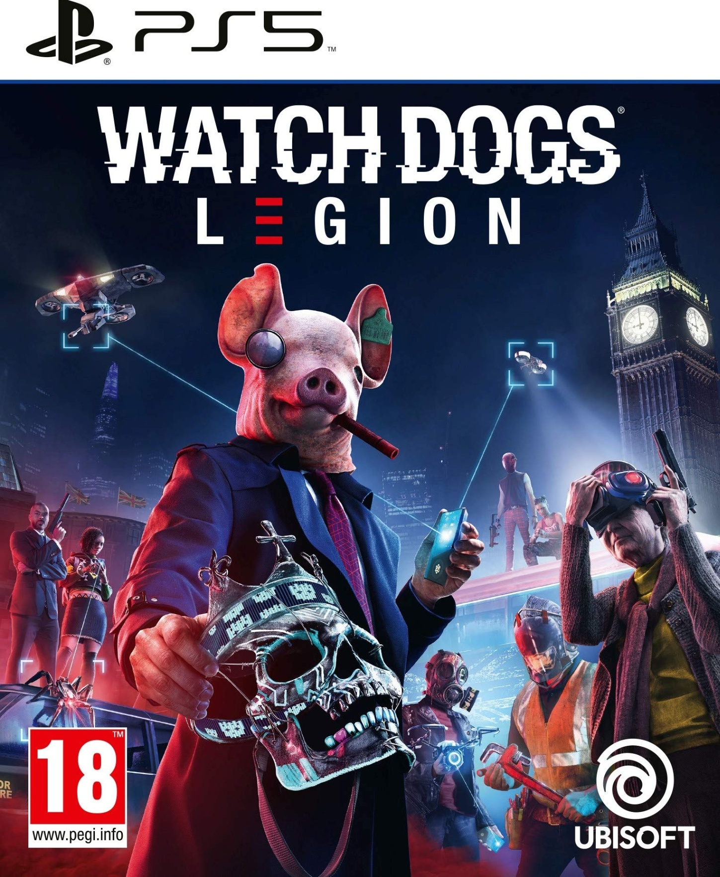 Watch Dogs Legion - PS5 - Edição Padrão Mídia Digital