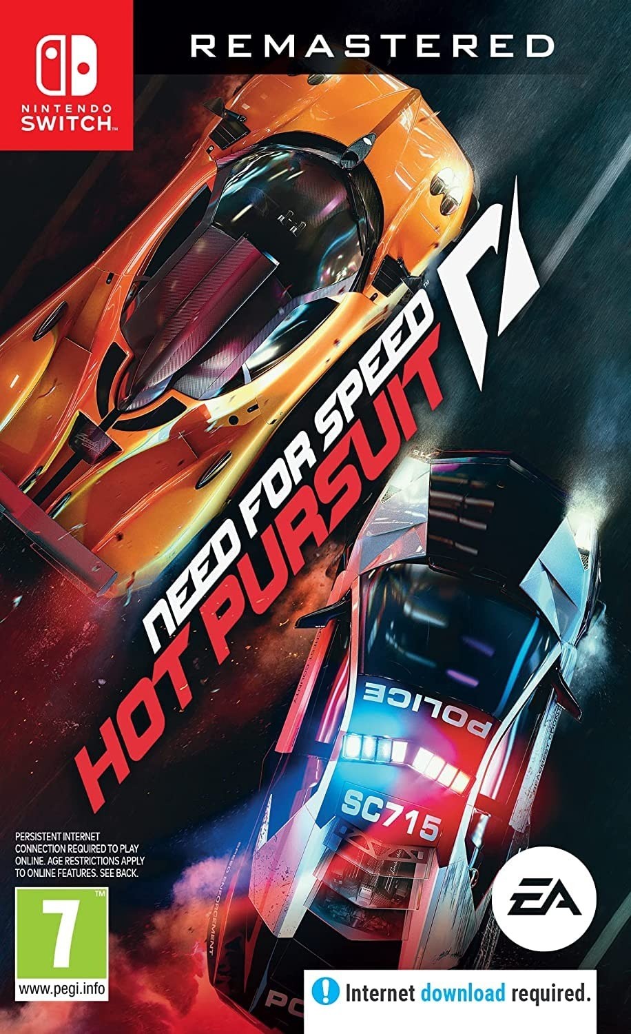 Need for Speed Hot Pursuit Remastered - Mídia Digital - Nintendo Switch