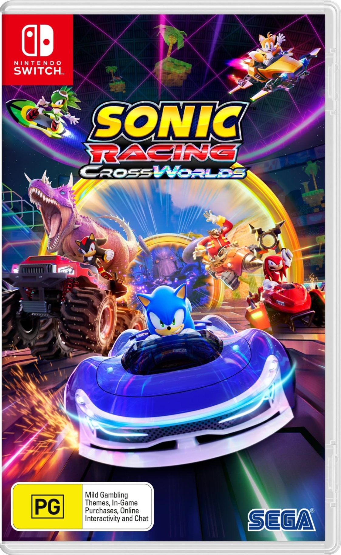 Sonic Racing: CrossWorlds - Mídia Digital - Nintendo Switch