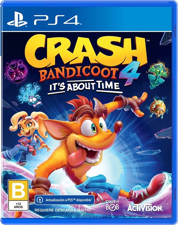 Crash Bandicoot 4 - PS4 - Edição Padrão - Mídia Digital