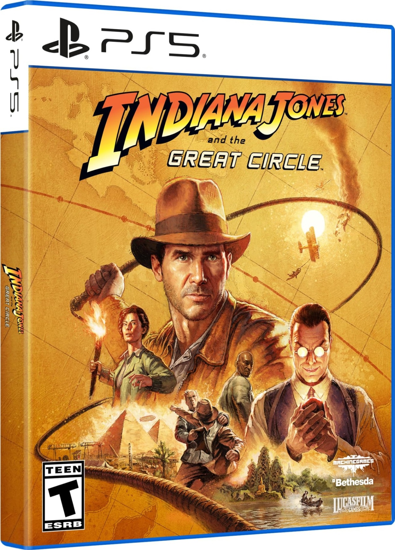 Indiana Jones e o Grande Círculo - PS5 - Indiana - Edição Padrão - Mídia Digital