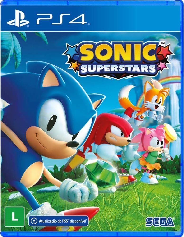 Sonic Superstars - Edição Padrão - PS4 - Mídia Digital