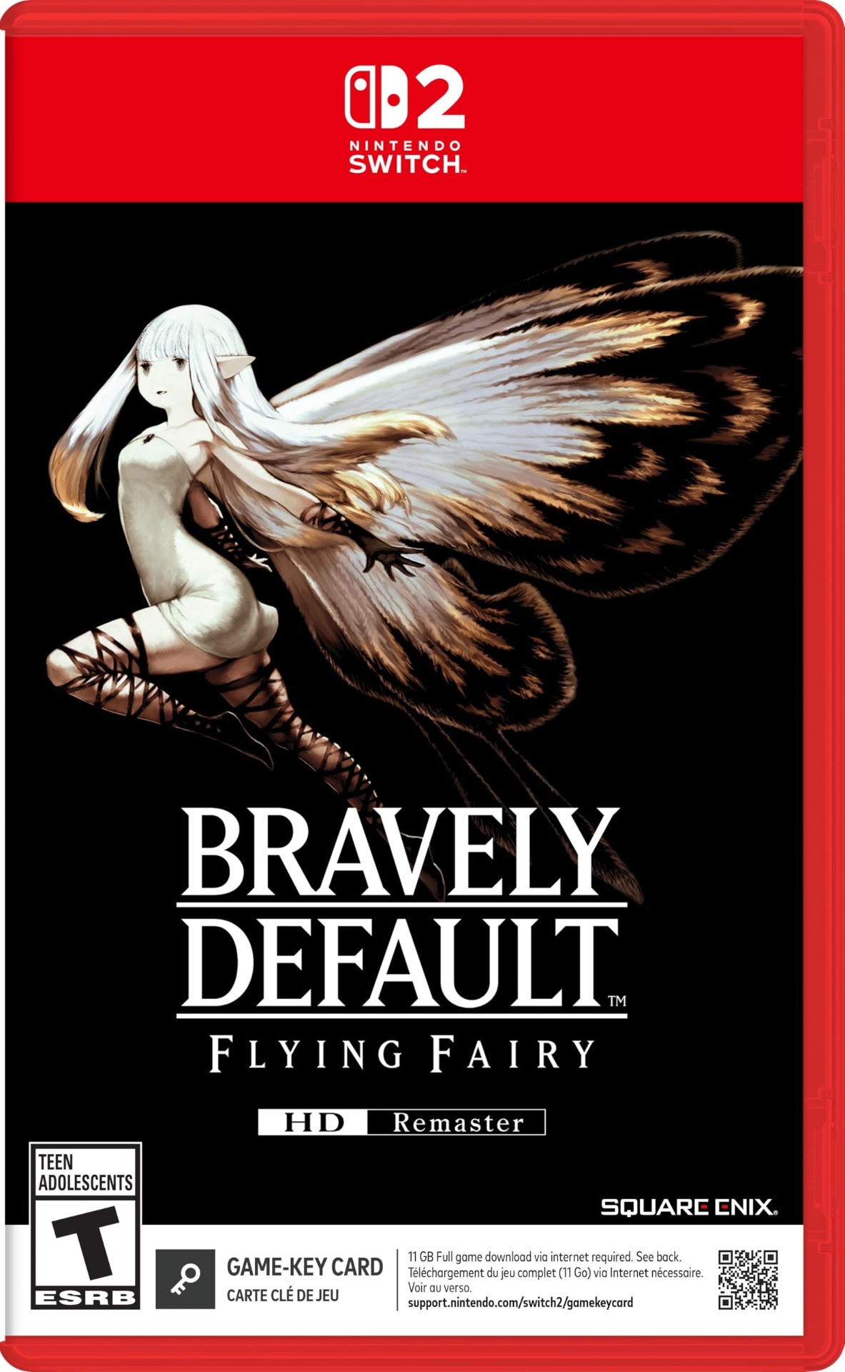 BRAVELY DEFAULT FLYING FAIRY HD Remaster - Mídia Digital - Nintendo Switch 2