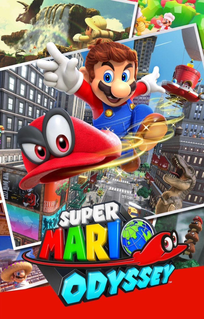 Super Mario Odyssey - Mídia Digital - Nintendo Switch