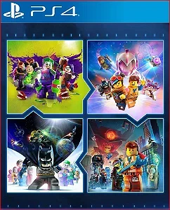 Conjunto de Jogos LEGO - PS4 -LEGO - Edição Padrão - Mídia Digital