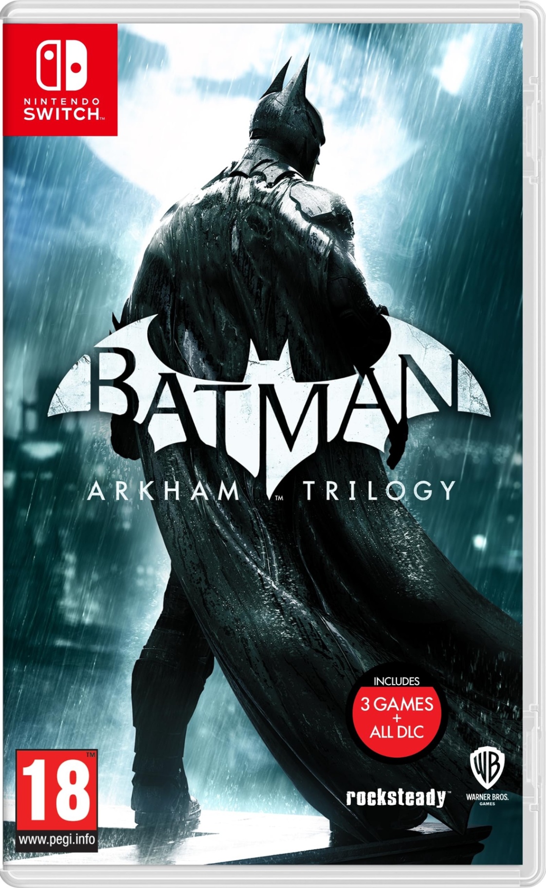 Batman: Arkham Trilogy - Mídia Digital - Nintendo Switch