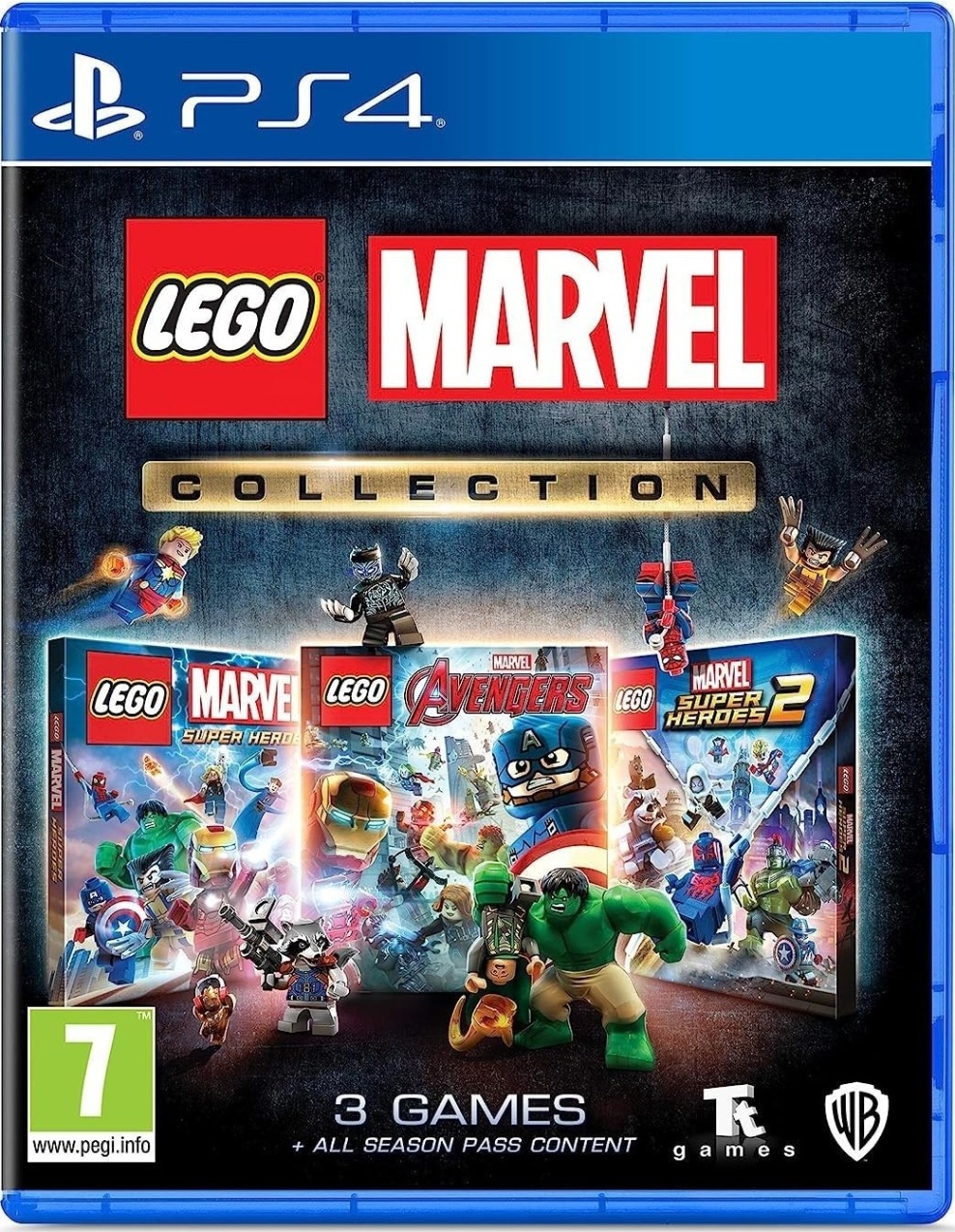 Coleção LEGO Marvel - PS4 - Edição Padrão - Mídia Digital