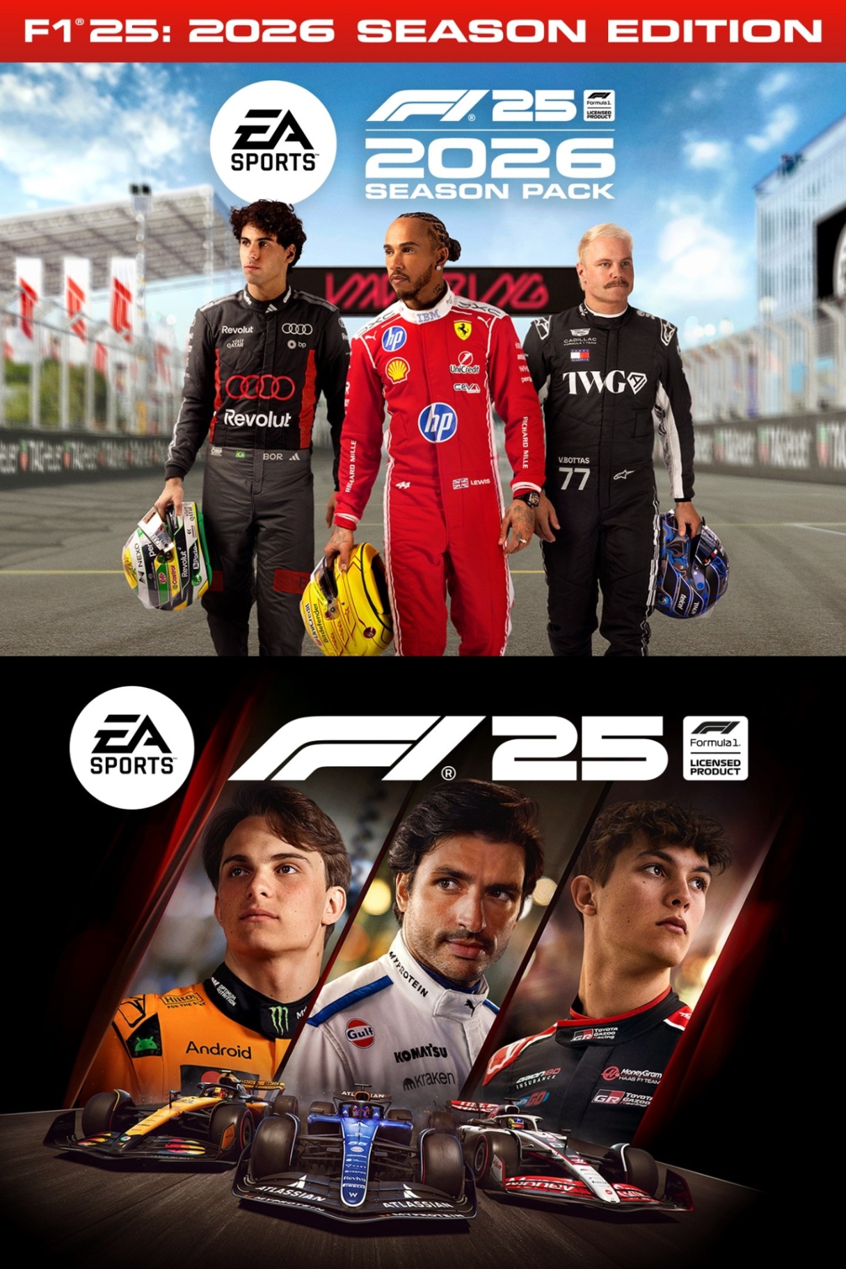 F1 25 Edição da Temporada 2026 - MÍDIA PARENTAL XBOX ONE/SERIES SX