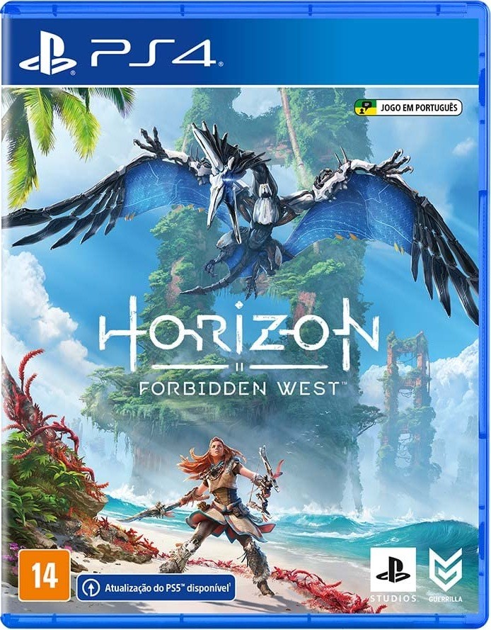 Horizon Forbidden West - Edição Padrão - PS4 - Mídia Digital