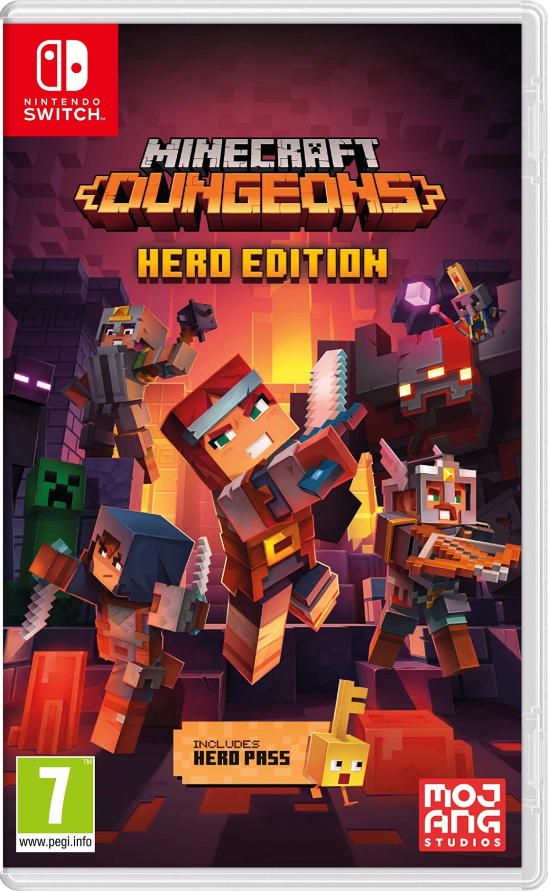 Minecraft Dungeons - Mídia Digital - Nintendo Switch