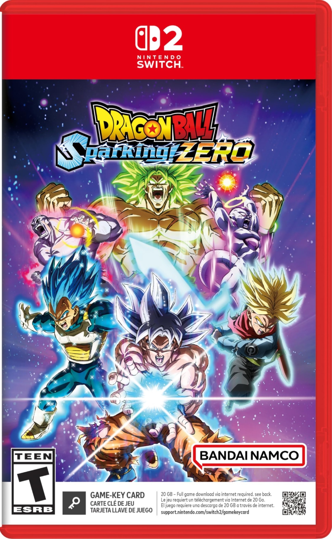 DRAGON BALL: Sparking! ZERO - Mídia Digital - Nintendo Switch 2