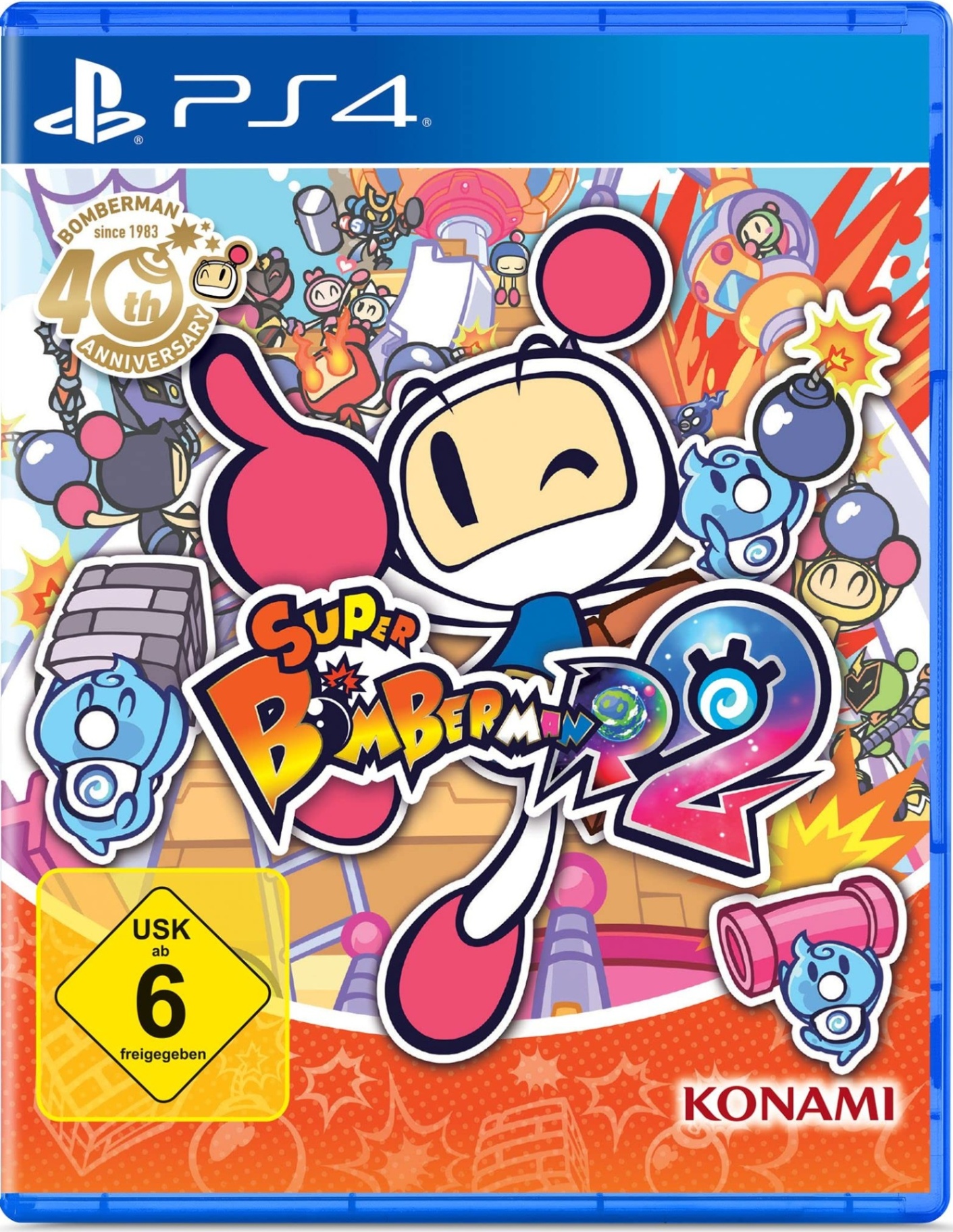 Super Bomberman R 2 - PS4 - Edição Padrão - Mídia Digital