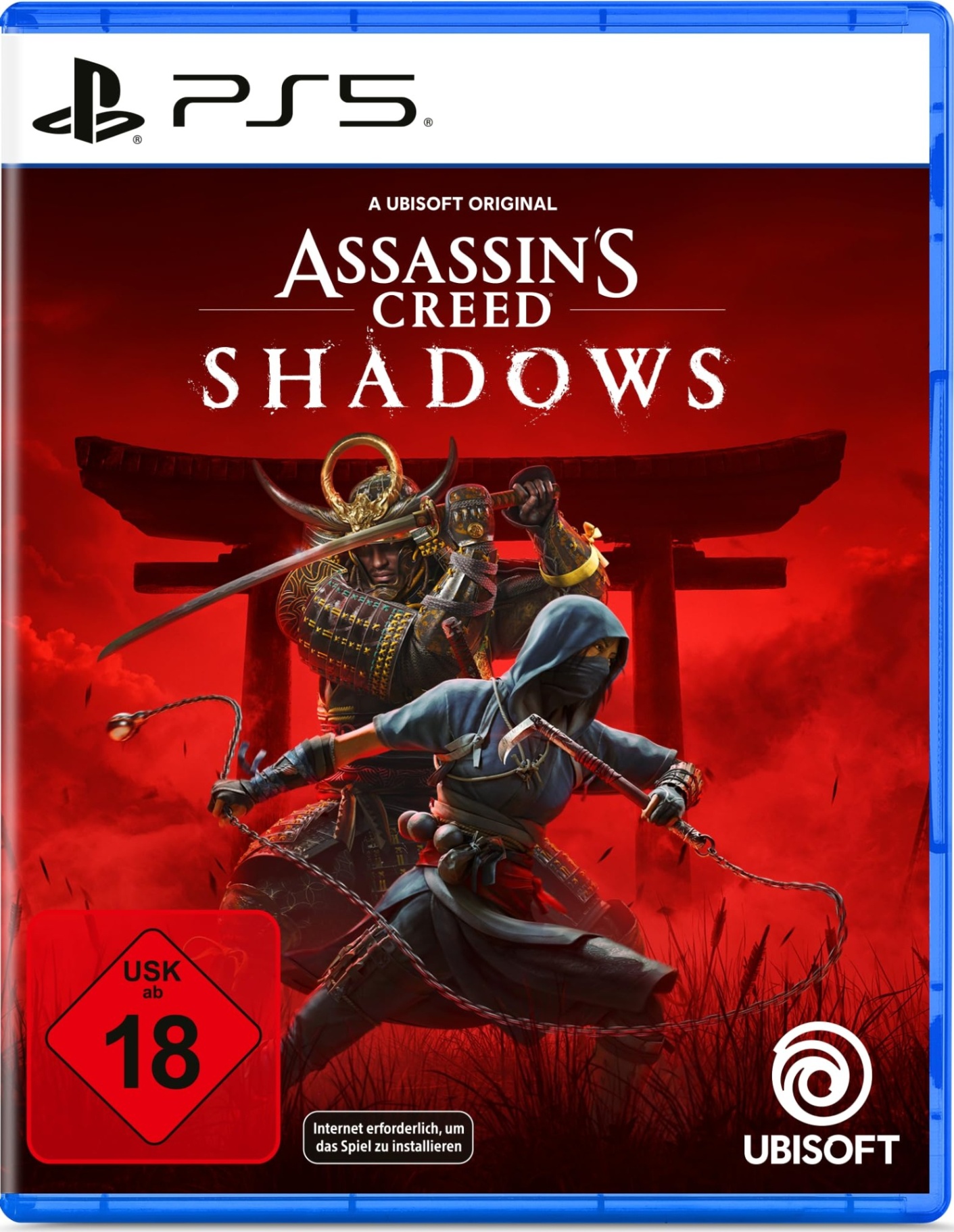 Assassin's Creed Shadows - PS5 - Edição Padrão - Mídia Digital