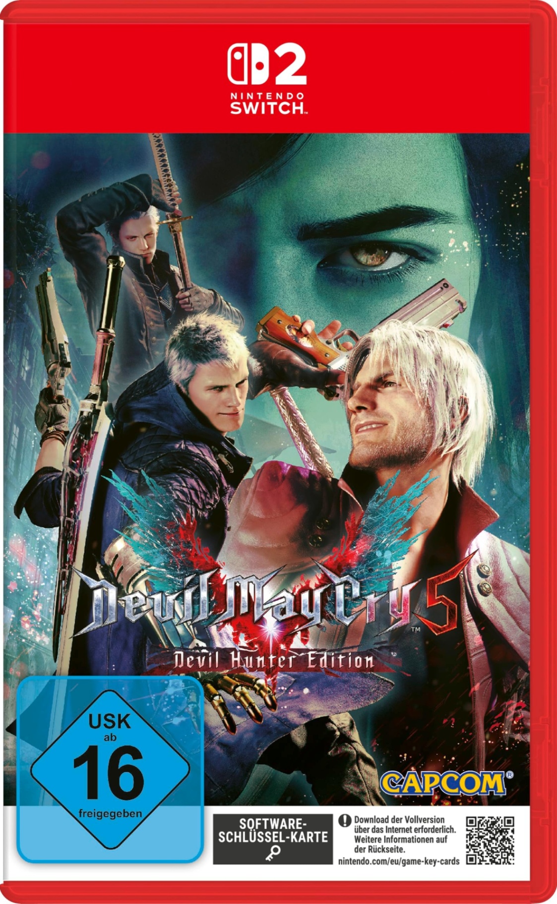 Devil May Cry 5 Devil Hunter Edition - Mídia Digital - Nintendo Switch 2
