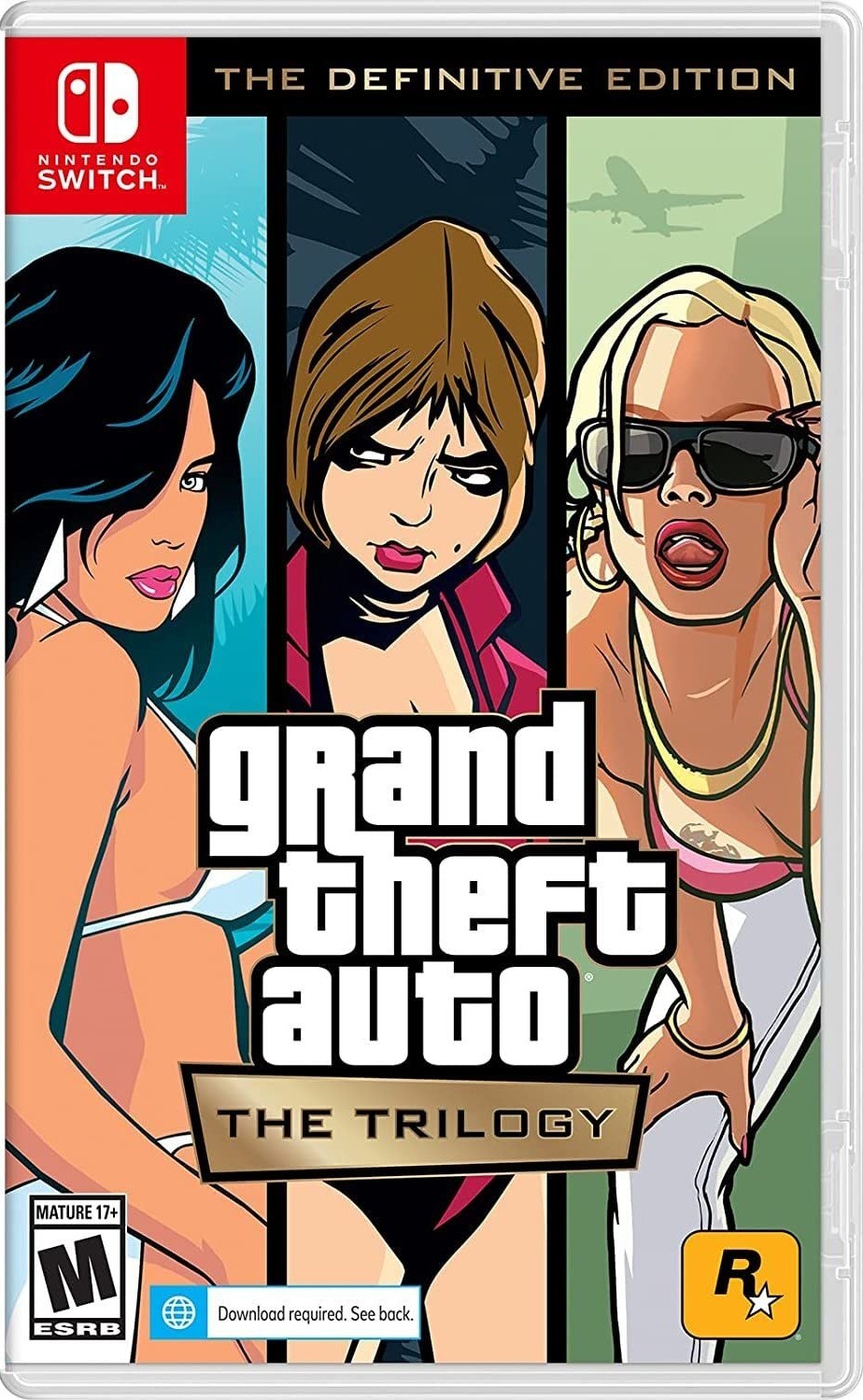 GTA: The Trilogy Definitive Edition - Mídia Digital - Nintendo Switch