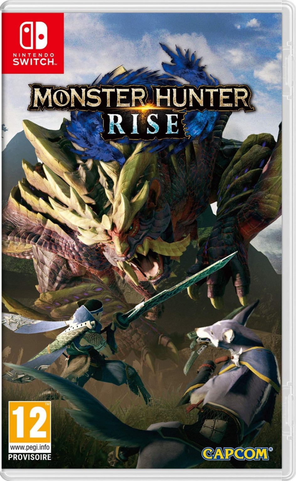 Monster Hunter Rise - Mídia Digital - Nintendo Switch