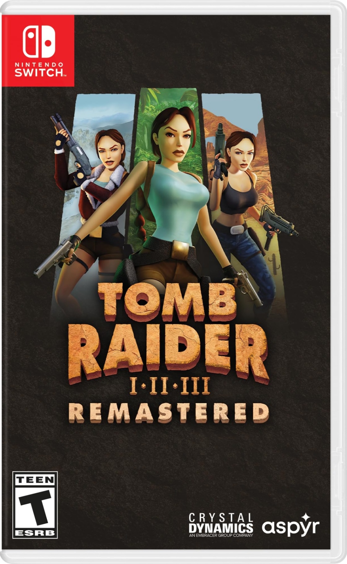 Tomb Raider I-III Remastered - Mídia Digital - Nintendo Switch