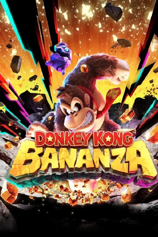 Pacote Donkey Kong™ Bananza (jogo + conteúdo extra Ilha DK + Caça às esmeraldas) - Mídia Digital - Nintendo Switch 2
