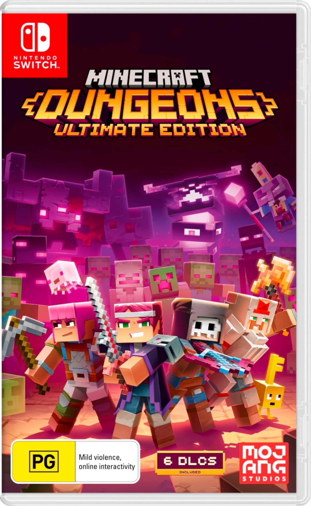 Minecraft Dungeons Ultimate Edition - Mídia Digital - Nintendo Switch