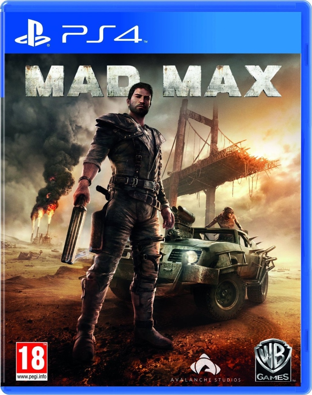 Mad Max - PS4 - Edição Padrão - Mídia Digital