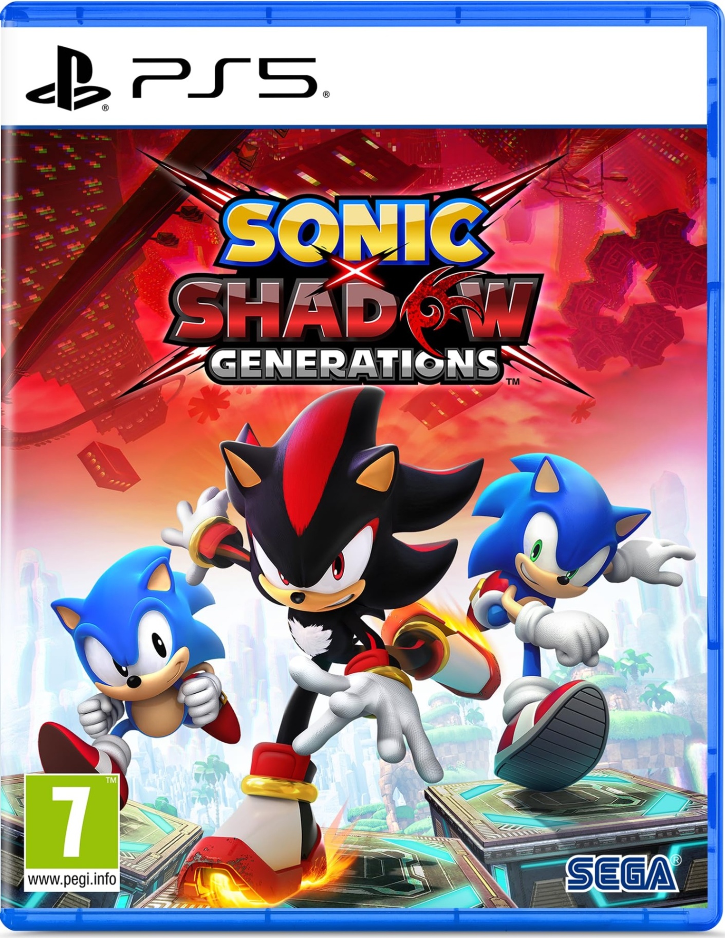 Sonic x Shadow Generations - Edição Padrão - PS5 - Mídia Digital