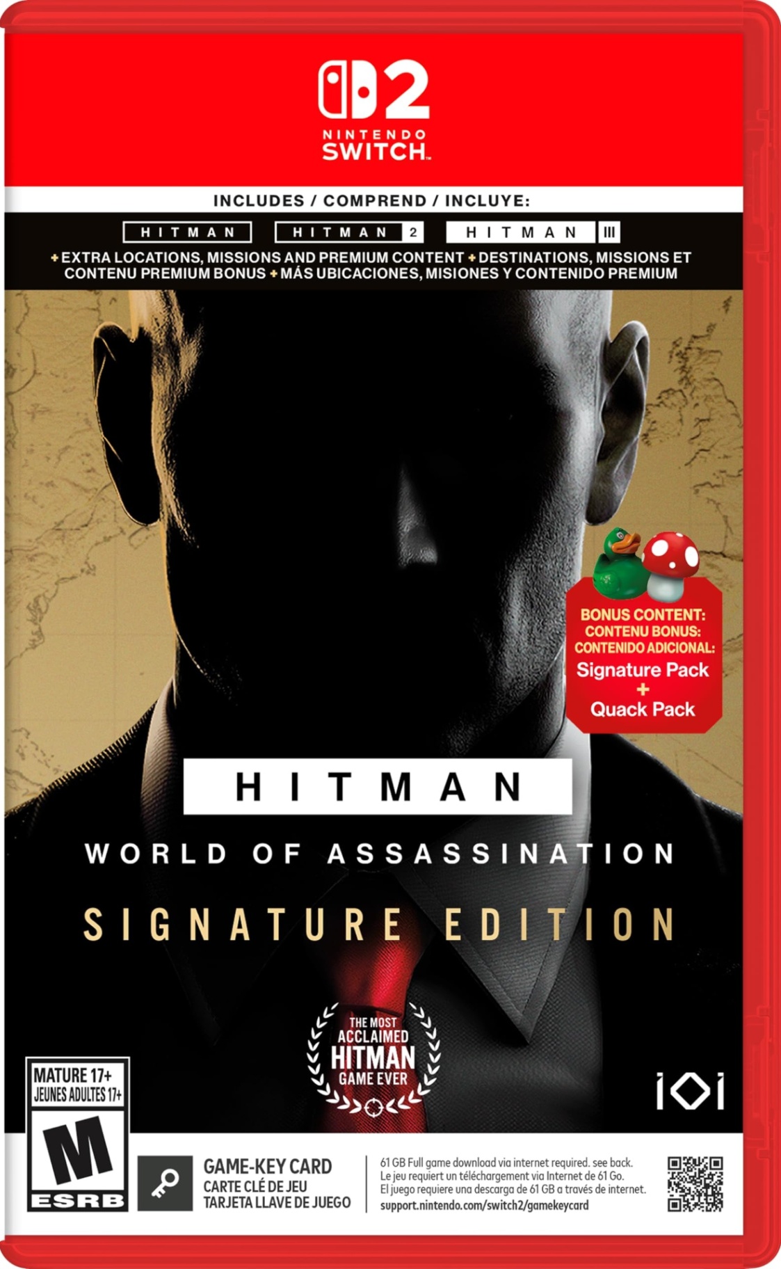 HITMAN World of Assassination: Signature - Mídia Digital - Nintendo Switch 2