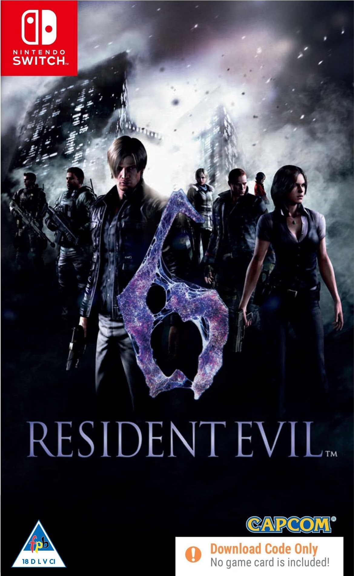 Resident Evil 6 - Mídia Digital - Nintendo Switch
