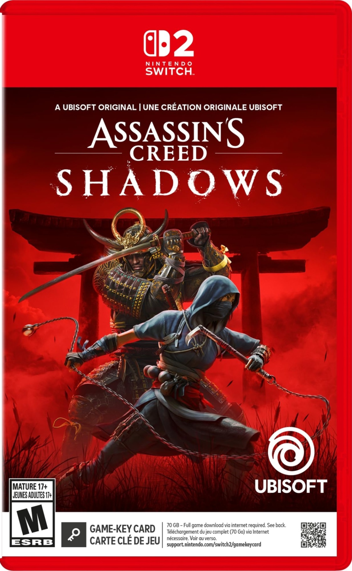 Assassin's Creed Shadows - Mídia Digital - Nintendo Switch 2