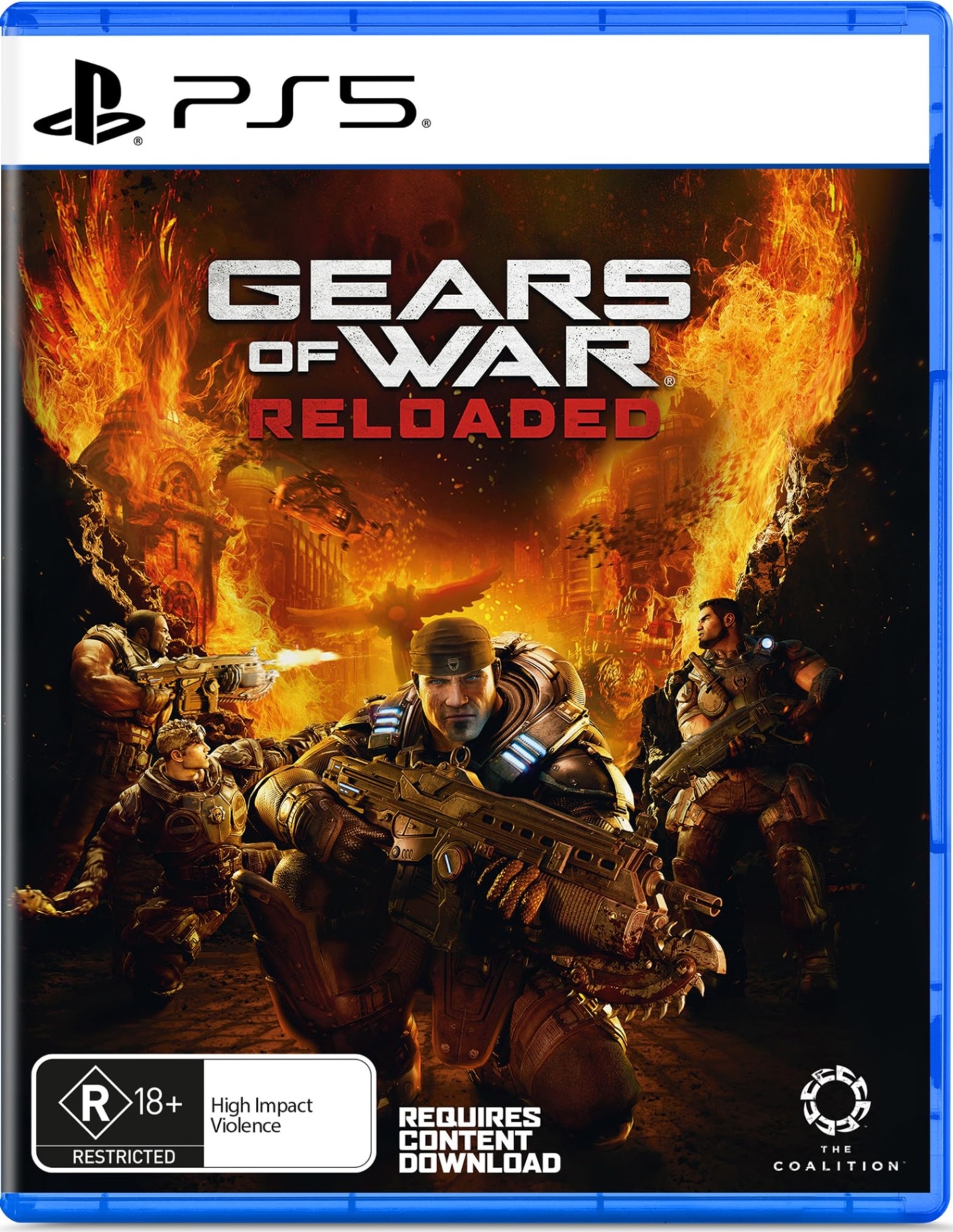 GEARS OF WAR: RELOADED - PS5 - Edição Padrão - Mídia Digital