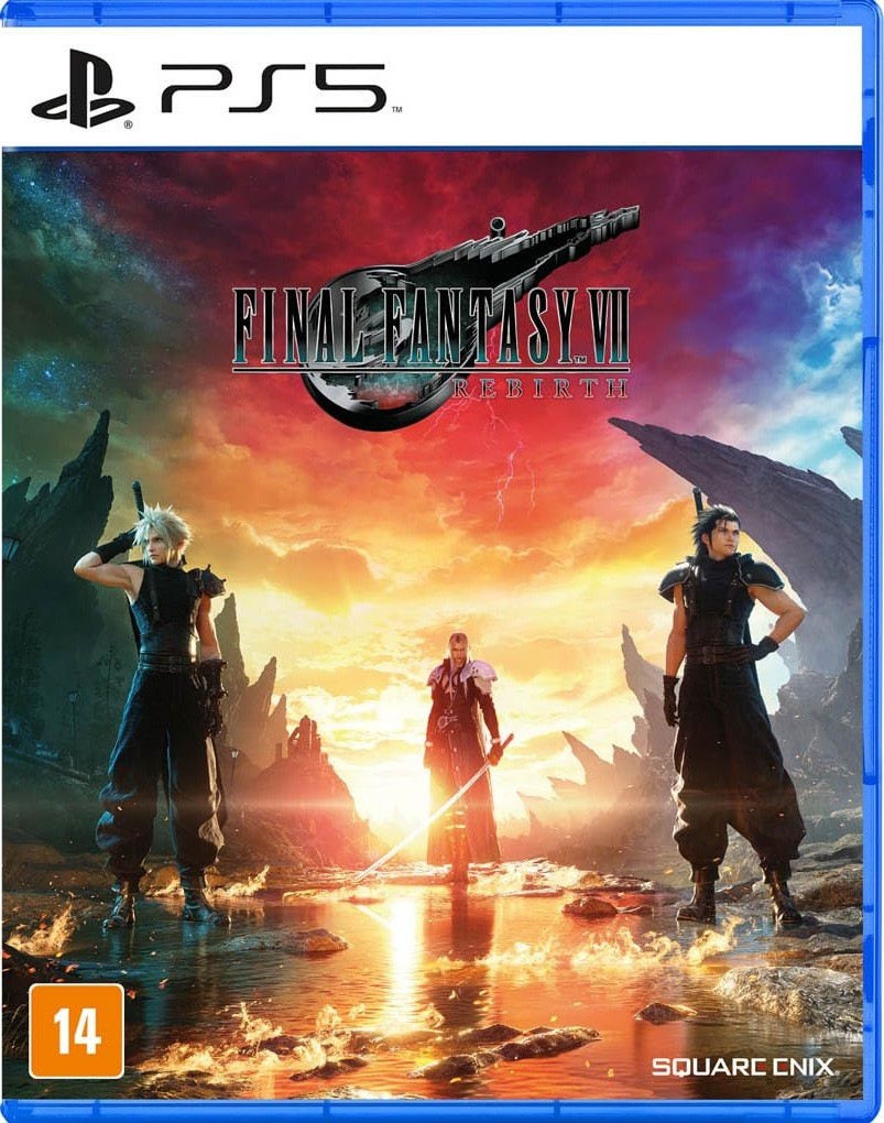 Final Fantasy VII Rebirth - PS5 - Edição Padrão - Mídia Digital
