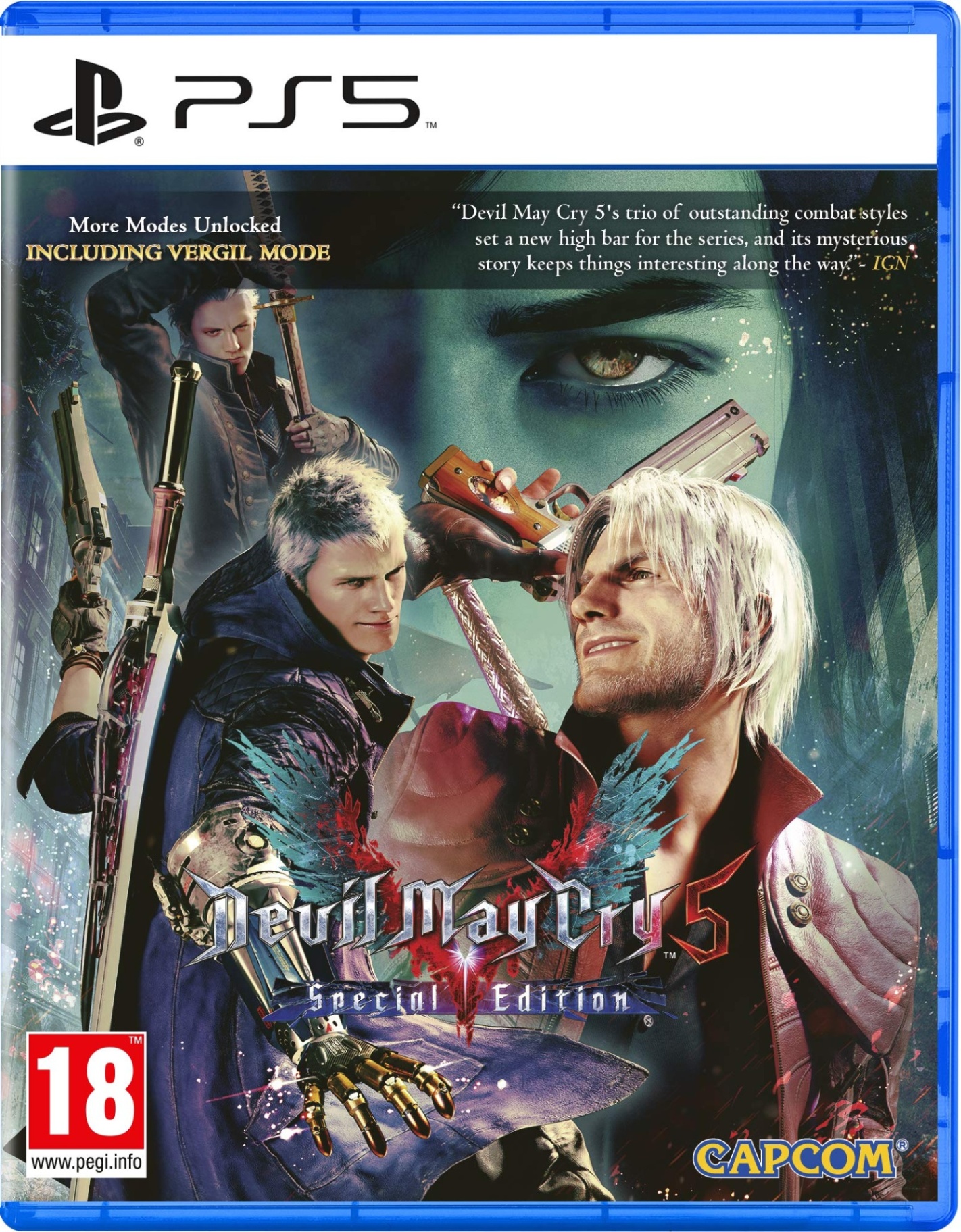 Devil May Cry 5 + Vergil - PS5 - Edição Padrão - Mídia Digital