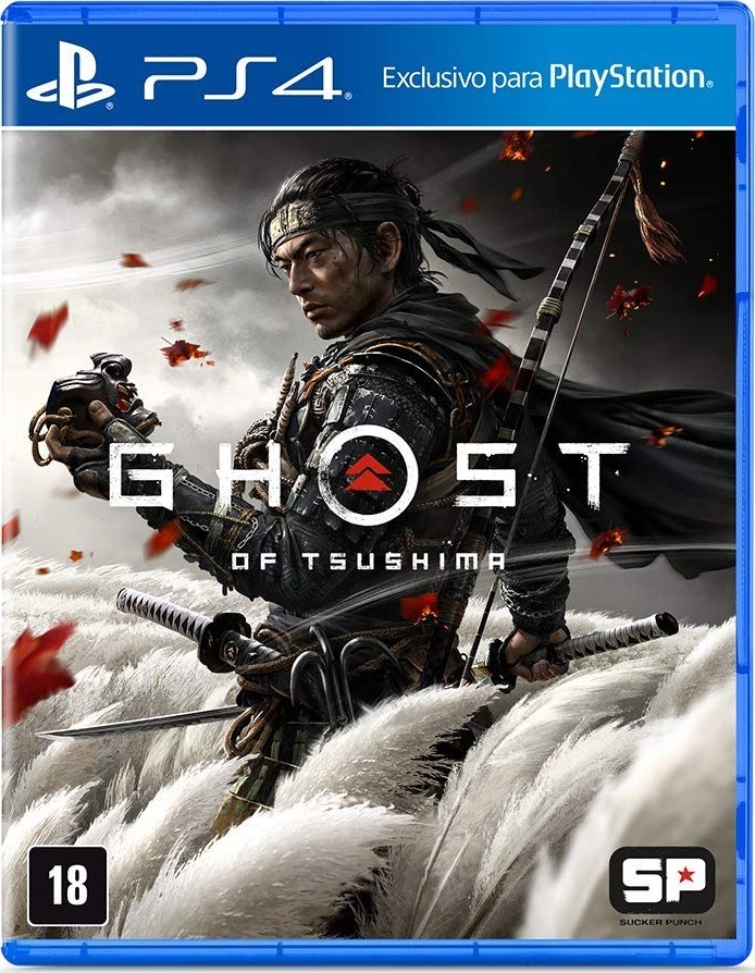Ghost Of Tsushima - PS4 - Edição Padrão - Mídia Digital