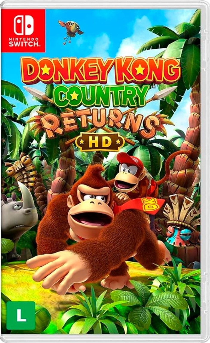 Donkey Kong Country™ Returns HD - Mídia Digital - Nintendo Switch
