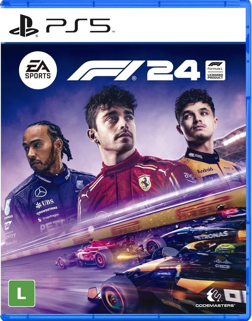 F1 2024 - PS5 - Formula 1 2024 - Edição Padrão - Mídia Digital