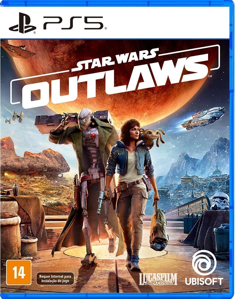 Star Wars Outlaws - PS5 - SW - Edição Padrão - Mídia Digital